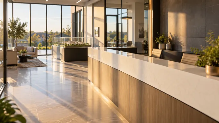 Commercial building serviced by KC Premier Cleaning